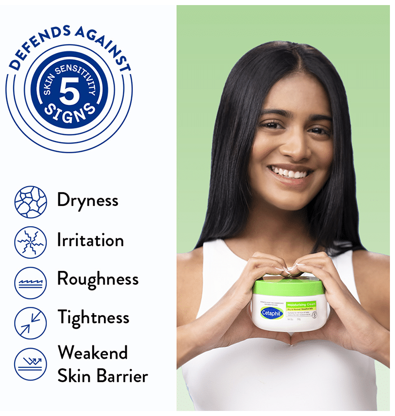 cetaphil moisturising cream | for dry to normal, sensitive skin thumbnail 3