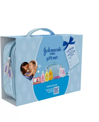 johnson baby gift set 2 pouch