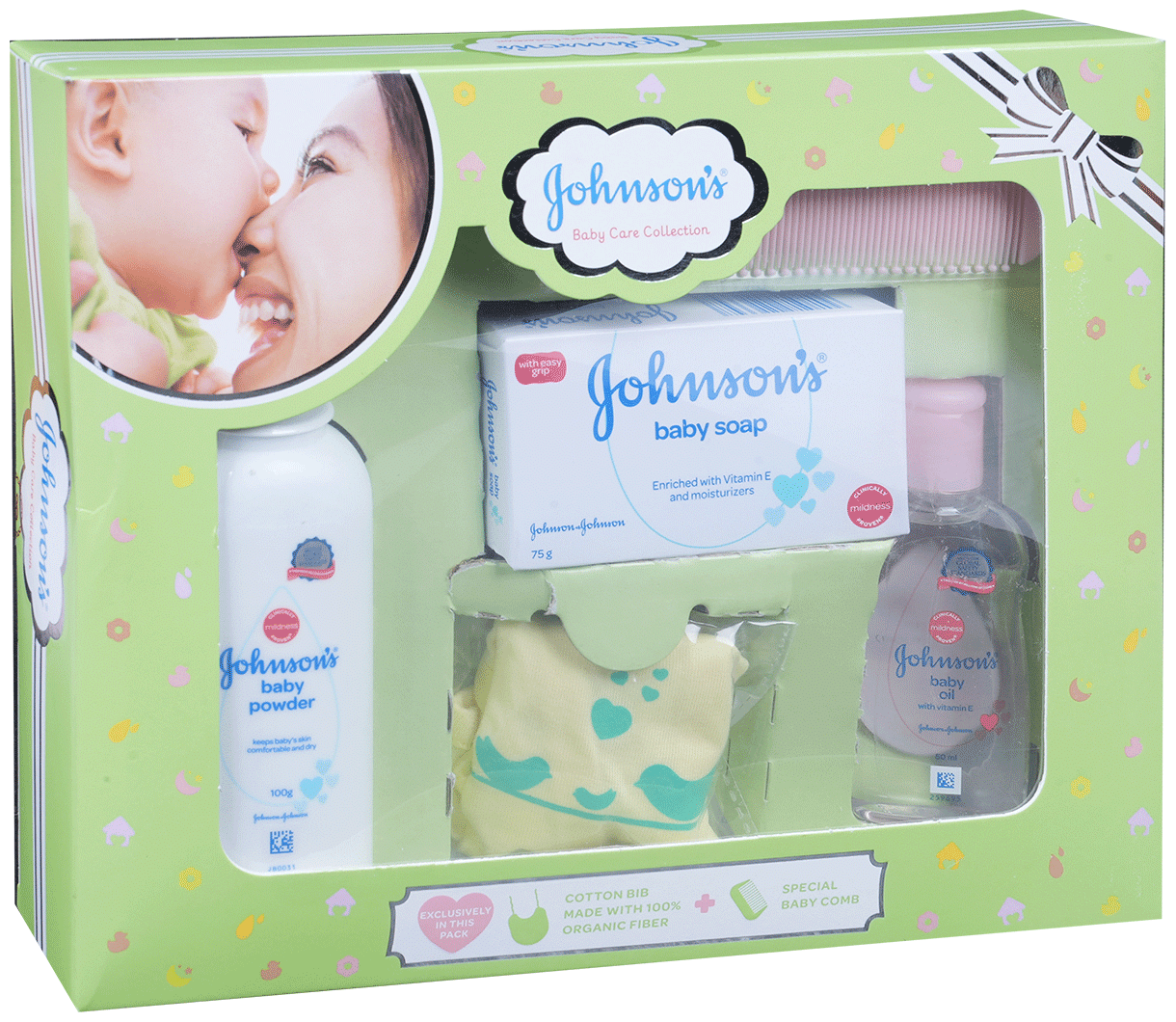 johnson's baby care collection box , 5 gift items thumbnail 2