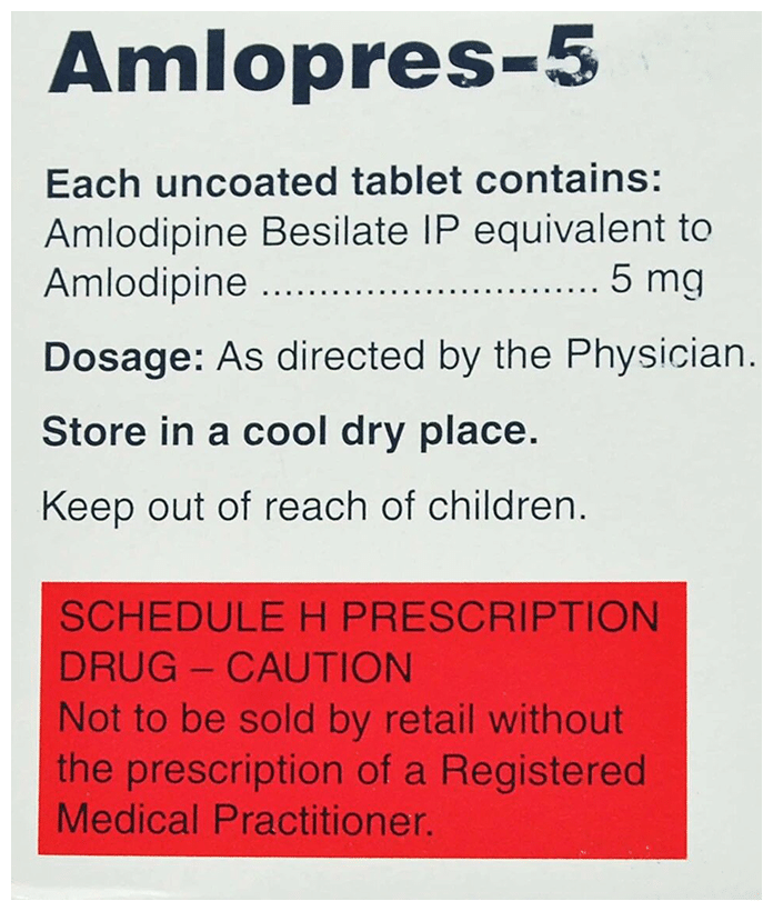 amlopres 5 tablet thumbnail 4