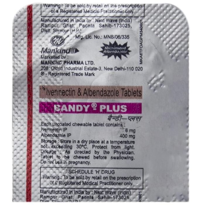 bandy plus chewable tablet thumbnail 2