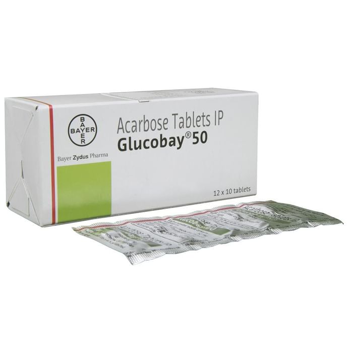 Glucobay 50 Tablet