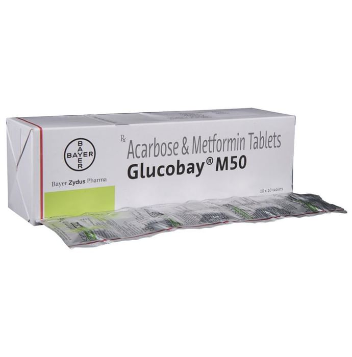 glucobay m 50 tablet