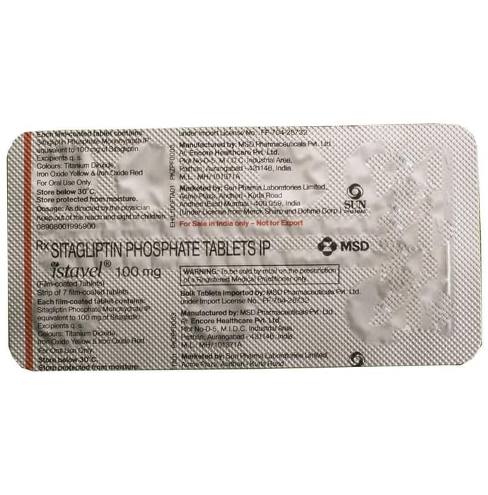 Istavel 100mg Tablet thumbnail 5