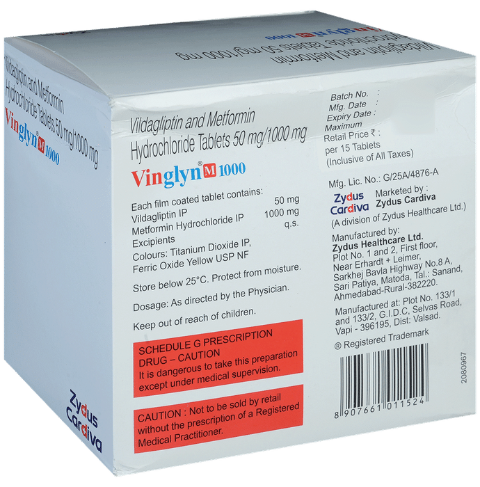 Vinglyn M 1000 Tablet thumbnail 4